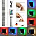 4X TV Hintergrund-Beleuchtung LED Band Backlight USB Licht Stripe Streifen RGB