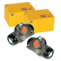 2X HELLA RADBREMSZYLINDER HINTEN passend für FIAT 500 PANDA PUNTO FORD KA LANCIA