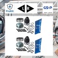2x ORIGINAL® Gsp 661010 Gelenksatz, Antriebswelle für VW Transporter V Kasten