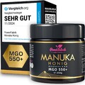 Manuka Honig | MGO 550+ | IM GLAS | Das ORIGINAL aus NEUSEELAND | HALAL