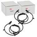2X NTY ABS-SENSOREN RADDREHZAHL HINTEN BEIDSEITIG PASSEND FÜR NISSAN QASHQAI