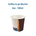 Coffee to go Becher / Deckel  Kaffeebecher 100ml 180ml 200ml 250ml 300ml 400ml