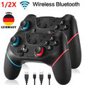 1 /2x Controller Für Nintendo Switch/Pro Bluetooth Wireless Gamepads Kontroller