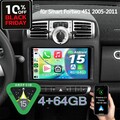 Android 15 Autoradio GPS Navi 4+64G für Mercedes Benz Smart Fortwo 451 2005-2010