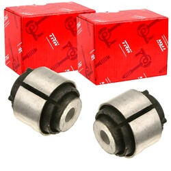 2X TRW QUERLENKERLAGER BUCHSE HINTEN UNTEN INNEN passend für BMW 1 3 X1