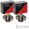 2X MAXGEAR RADNABE VORNE BEIDSEITIG PASSEND FÜR OPEL ASCONA ASTRA COMBO CORSA