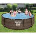 Swimming Pool Stahlwand Bestway Steel Pro MAX Swimming Pool-Set  Rund 366x100 cm