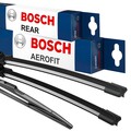 BOSCH Aerofit Scheibenwischer Satz Vorne+Hinten für FORD KA (RU8)