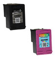 XL Tinte kompatibel zu HP 302XL / F6U68AE & F6U67AE schwarz, color