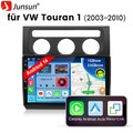 Android 14 Autoradio Für VW Touran 1T1 1T2 1T3 2003-2010 GPS NAVI BT Carplay SWC