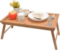 Betttablett Serviertablett Tabletttisch mit klappbaren Beinen - Sofatisch Frühst