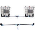IBC Adapter Verbindungsset für zwei IBC Regenwassertanks Nebeneinander NEU