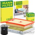 MANN FILTER INSPEKTIONSPAKET passend für 1.4 TDI VW POLO 6R SKODA FABIA 3 A1 8X