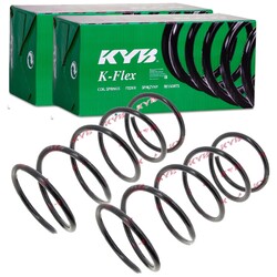 2X KYB K-FLEX FAHRWERKSFEDERN VORNE PASSEND FÜR MITSUBISHI COLT LANCER