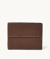 FOSSIL INTERNATIONAL TRAVELER ETHAN SML1067201 ECHT LEDER NEU 