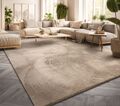 Wohnzimmer Teppich Esszimmer Kurzflor Einfarbig Modernes Design Waschbar Soft