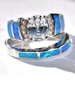 Damen Ring mit Zirkon Edelsteinen  transparent weiß  Gr. 57 8  925 Silber Pl.
