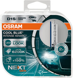 D1S OSRAM COOL BLUE INTENSE NextGen. 6200K Xenarc Xenon Brenner 143453