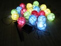 Solar 20/30/50/60LED Lampion Lichterkette Beleuchtung Papierlaterne Garden Außen