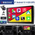 Autoradio Apple Carplay DAB+ Kamera Android 14 32G GPS MIK Für Fiat Ducato Boxer