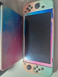 Nintendo Switch Konsole mit Joy-Con - Neon-Rot/Neon-Blau/Grau