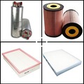 Alco Filter Filterset, Inspektionspaket passend für VW TOUAREG TRANSPORTER T6