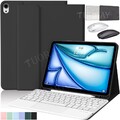 QWERTZ Tastatur Maus Hülle Für iPad 7/8/9/10th Air 3/4/5/6 Pro 11 mit Touchpad