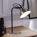 Tischleuchte Lampe Nachttischleuchte Retro Leseleuchte verstellbar messing antik