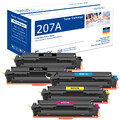 Set Toner Für HP 207X 207A Color LaserJet Pro MFP M283fdw M283fdn M255dw M255nw