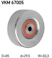 SKF VKM 67005 Umlenkrolle Keilrippenriemen für TOYOTA Rush II SUV (F700)