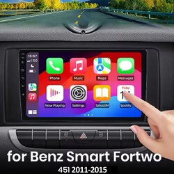 Für Smart Fortwo 451 2010-2015 2+32GB Android14 Autoradio GPS Navi Apple Carplay