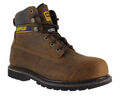 Caterpillar Holton Herren Braun SB Sicherheit Stahlkappe Schnürung Arbeitsstiefel