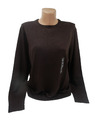 UNI QLD Damen Strick-Pullover in Dark Brown Größe XL