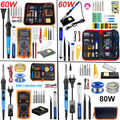 Lötkolben Set Lötset Lötstation Temperatur Einstellbar Soldering 60W 80W AC 220V