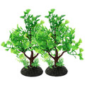  2 Pcs Aquarienlandschaft Aquarium Dekoration Künstliche Wasserpflanzen