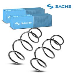 2x SACHS 993915 FAHRWERKSFEDER VORNE FÜR RENAULT TWINGO III BCM SMART FORFOUR