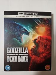 Godzilla Vs Kong 4K + Blue-ray Im Schuber-Case (4K DEUTSCHER TON) SEHR GUT