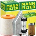 MANN FILTER FILTERSET INSPEKTIONSPAKET passend für AUDI A6 C7 A7 4G 3.0 TDI