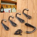 10 x Kleiderhaken Mantelhaken Garderobenhaken Vintage Wandhaken Huthaken