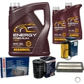 BOSCH Inspektionspaket 7 L MANNOL Energy Premium 5W-30 für KIA Sorento III UM