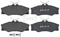 A.B.S. Bremsbelagsatz, Scheibenbremse 36575 für VW