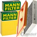 MANN FILTER INSPEKTIONSKIT passend für 1.2+1.4 TSI/TFSI VW POLO 5 FABIA 3 A1 8X