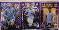 Match Attax Champions League 2024-25 Extra purple  3x Manchester City