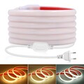 230V COB Neon LED Streifen Stripe Lichtschlauch Lichtband IP67 Außen Beleuchtung