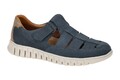 Waldläufer Schuhe H blau Herrenschuhe bequeme Slipper 907301 201 206 NEU