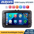 7" 1+32GB Apple Carplay Android Autoradio GPS KAM Für VW GOLF 5 6 Passat Polo