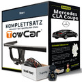 Anhängerkupplung starr für MERCEDES CLA Coupe +E-Satz Kit