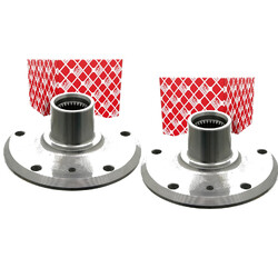 2X FEBI BILSTEIN RADNABE HINTEN BEIDSEITIG PASSEND FÜR BMW 3 5 6 7 8 Z3 Z8