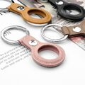 AirTag Hülle für Apple Air Tag Cover Tracker LEDER Autoschlüsselanhänger Schutz