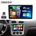 Für Ford Transit MK7 C-Max S-Max Focus II Kuga Android 14 Autoradio GPS DAB+ KAM